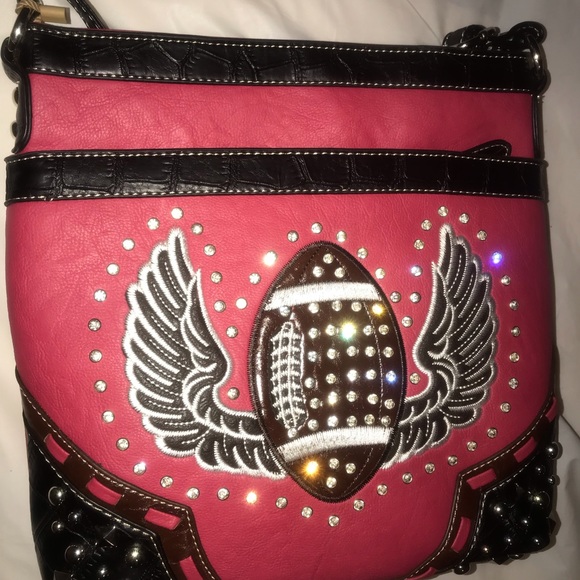 baseball leather purses